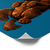 Funny Another Year Still Owned By My Dog Puppy Wom ポスター (角)