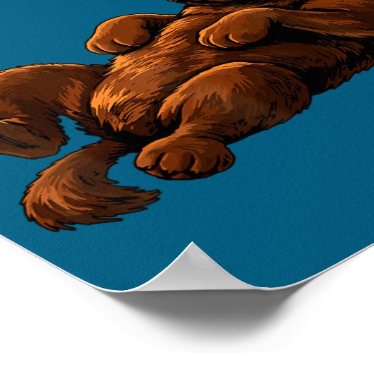 Funny Another Year Still Owned By My Dog Puppy Wom ポスター (角)