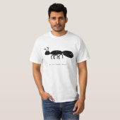 Funny Ant T-Shirt - Badly Drawn Gift Tシャツ (正面フル)