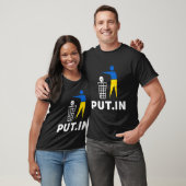 Funny Anti Putin Meme Put.in Support Ukraine Tee  Tシャツ (ユニセックス)