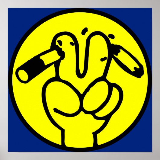 Funny Anti Smoking ⚠ Thai Sign ⚠ ポスター (正面)