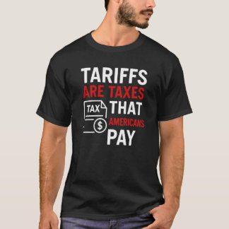 Funny Anti Tariff Saying Political Economy USA Tax Tシャツ
