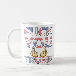 Funny Anti Trump Political Satire Design | Bold Pr コーヒーマグカップ