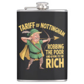  Funny Anti Trump Tariff フラスク (正面)
