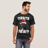 Funny Ao Christmas Lights Tree Dog Lover Xma T Shi Tシャツ (正面フル)