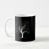 Funny Ap Calculus Algebra Tree Math Teacher Nerd G コーヒーマグカップ (左)