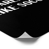 Funny Apparently, I Like Soccer  ポスター (角)