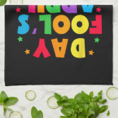 Funny April Fool's Day Pranks Kit 1st April Jokes キッチンタオル (折り畳み)