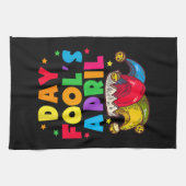 Funny April Fool's Day Pranks Kit 1st April Jokes キッチンタオル (横)