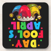Funny April Fool's Day Pranks Kit 1st April Jokes コースター (正面)