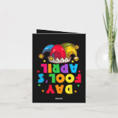 Funny April Fool's Day Pranks Kit 1st April Jokes シーズンカード (裏面)