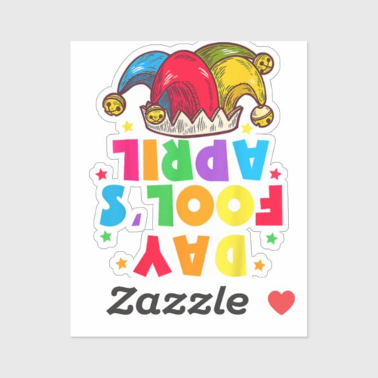 Funny April Fool's Day Pranks Kit 1st April Jokes シール (シート)