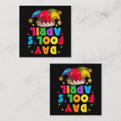 Funny April Fool's Day Pranks Kit 1st April Jokes スクエア名刺 (正面/裏面)