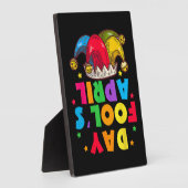 Funny April Fool's Day Pranks Kit 1st April Jokes フォトプラーク (側面)