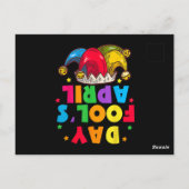 Funny April Fool's Day Pranks Kit 1st April Jokes ポストカード (裏面)