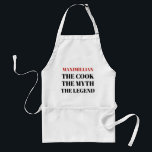 Funny apron for men fully customizable スタンダードエプロン<br><div class="desc">A funny apron for a male chef. Create your own slogan. It makes a great gift for for Birthday or Christmas gift idea for your husband,  dad,  uncle,  grandpa etc. For help or free further customization,  contact me onlinetopbargain @gmail.com</div>