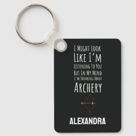 Funny Archery Bow And Arrow Archer キーホルダー