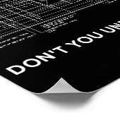 Funny Architectural Civil Engineering Engineer ポスター (角)