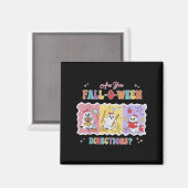 Funny Are You Fall O Ween Directions Teacher Hallo マグネット (正面/裏面)