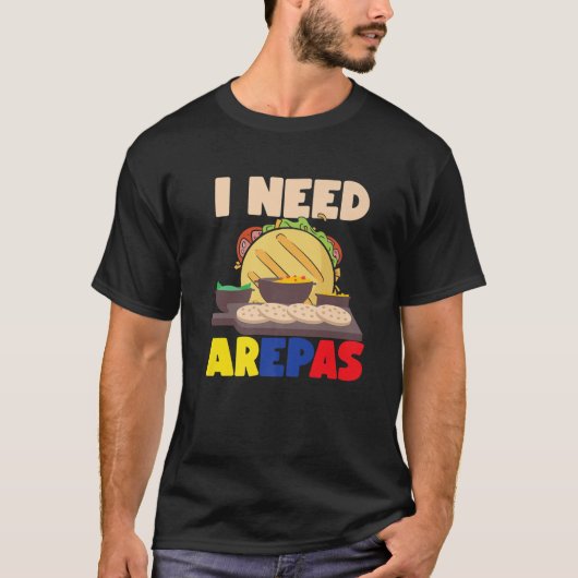 Funny Arepa Tシャツ (正面)