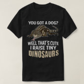 Funny Argentine Black and White Tegu Graphic Huge  Tシャツ (デザイン正面)