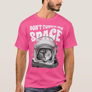 Funny Astronaut space cat Graphic Men Women Tシャツ