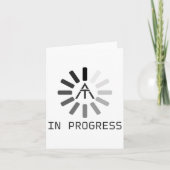 Funny At (appalachian Trail) In Progress カード (正面)