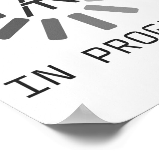 Funny At (appalachian Trail) In Progress ポスター (角)