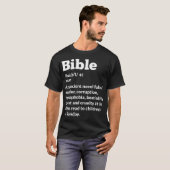 Funny Atheist AntiReligion Atheism Bible family Tシャツ (正面フル)