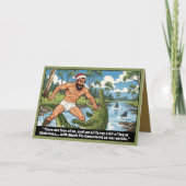 Funny Australian Christmas カード (正面)