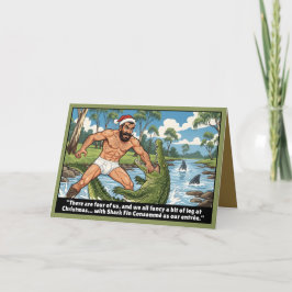 Funny Australian Christmas カード