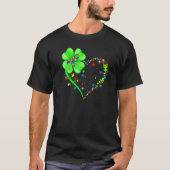 Funny Autism Awareness St Patricks Day Clover Auti Tシャツ (正面)