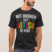 Funny Autism Awareness Support Autistic Youth Tシャツ (正面)