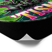 Funny Autism Rizz Em With The Tism Frog Meme Autis ポスター (角)