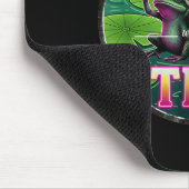 Funny Autism Rizz Em With The Tism Frog Meme Autis マウスパッド (コーナー)