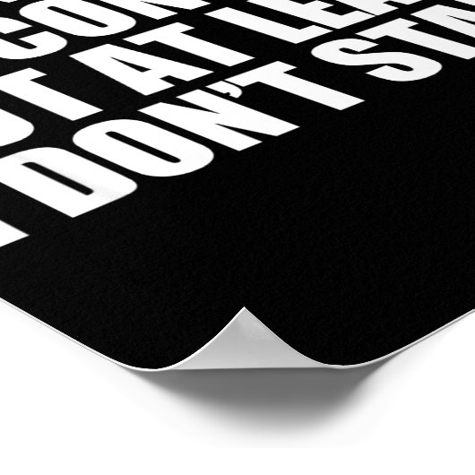 Funny Autism Sarcasm I May Not Make Eye Contact Do ポスター (角)