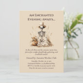 Funny Autumn Skeleton – Witchy Fall Gathering 招待状 (スタンド正面)