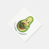 Funny Avocado Tote – I’m Not Extra, I’m Essential スタンダードカクテルナプキン (角)