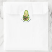 Funny Avocado Tote – I’m Not Extra, I’m Essential ラウンドシール (バッグ)