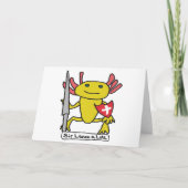 Funny Axolotl Knight カード (正面)