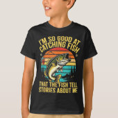 Funny B Fishing Quote Angler Snnerbait Lure Humor  Tシャツ (正面)