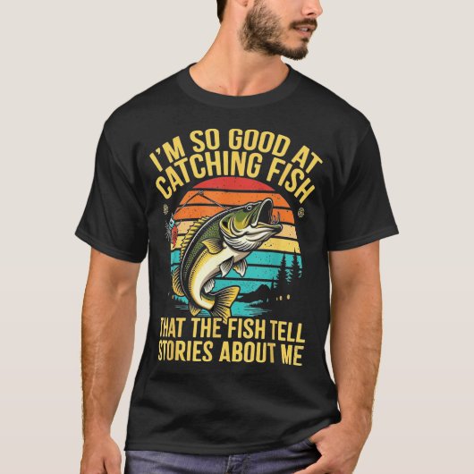 Funny B Fishing Quote Angler Snnerbait Lure Humor  Tシャツ (正面)