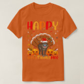Funny Baboon Animal Lover Happy Baboon HelloThanks Tシャツ (デザイン正面)
