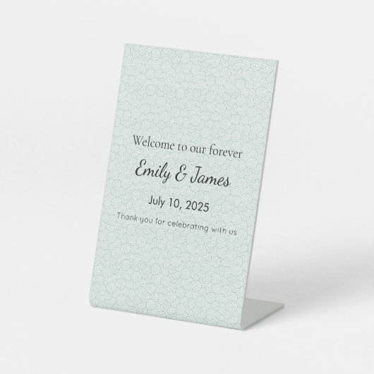 Funny Baby Shower Sign for Office Decor 台座サイン (正面)