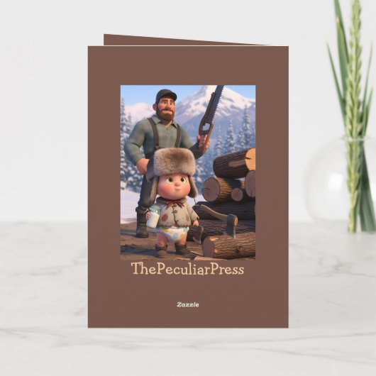 Funny Baby's First Steps Card カード (裏面)