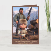 Funny Baby's First Steps Card カード (正面)