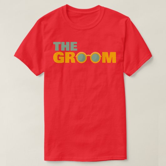 Funny Bachelor Party The Groom Wedding Party Mens  Tシャツ (デザイン正面)