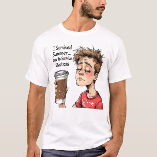 Funny Back to School Coffee Lover T-Shirt 2025 Tシャツ