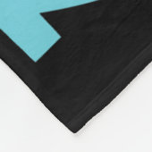 Funny Back To School Lightning Bolt Preschool Rock フリースブランケット (角)