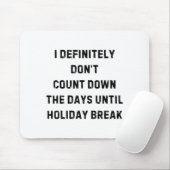 Funny Back To School Teacher Outfit I Definitely D マウスパッド (マウス)